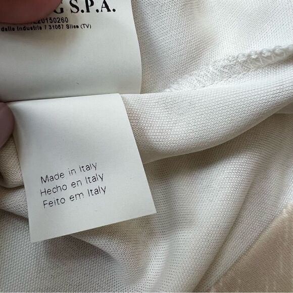 Class Roberto Cavalli Beige Cream Animal Print Dress Size 8 Leopard Short Sleeve - Picture 9 of 14